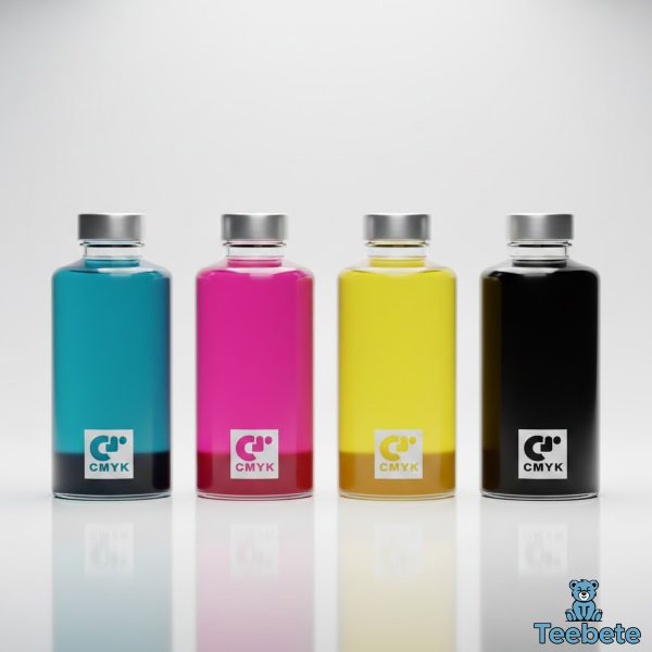 CMYK Color Model Printing Process Illustration CMYK Color Model Printing Process Illustration