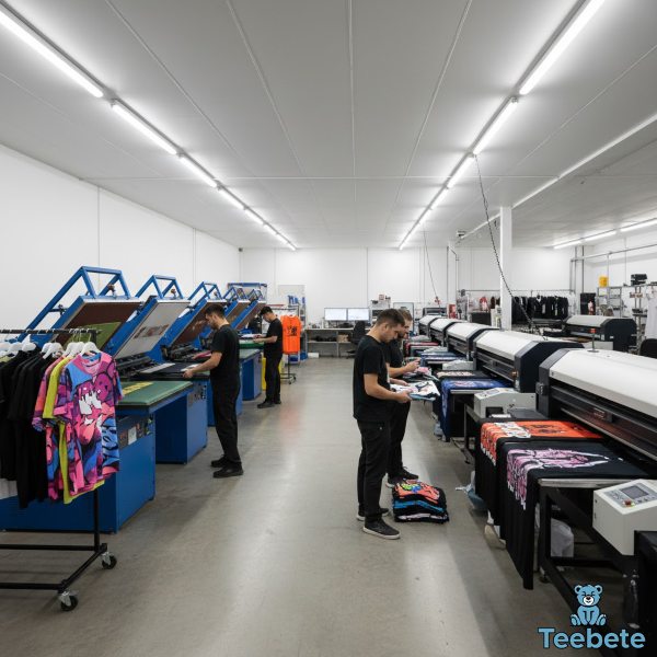 Custom Apparel Production Workflow Printing Equipment Custom Apparel Production Workflow Printing Equipment