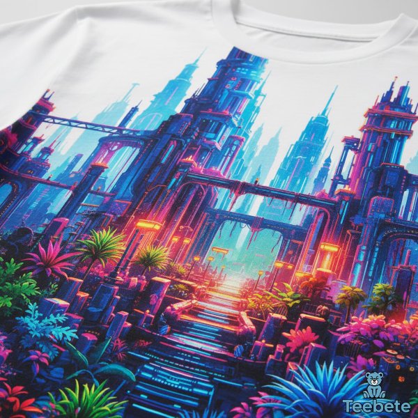 DTG Printing Detailed Photo Design Output DTG Printing Detailed Photo Design Output