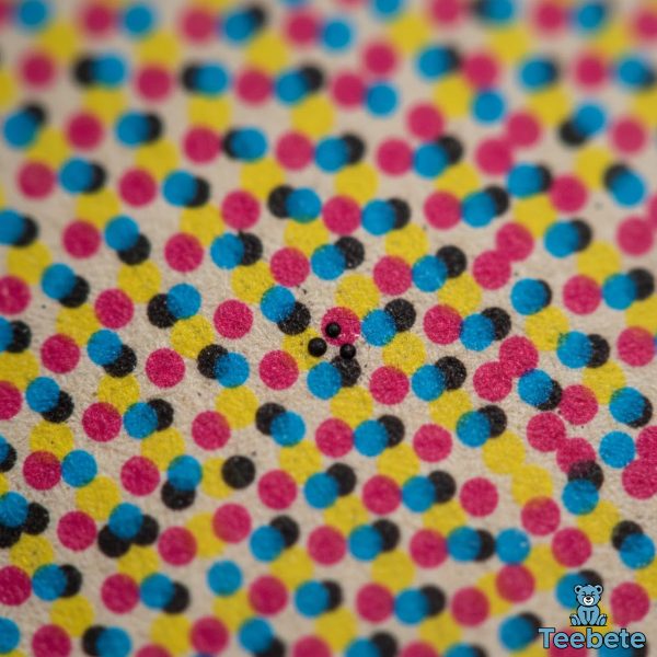Halftone Printing Dots Close Up Detail Halftone Printing Dots Close Up Detail