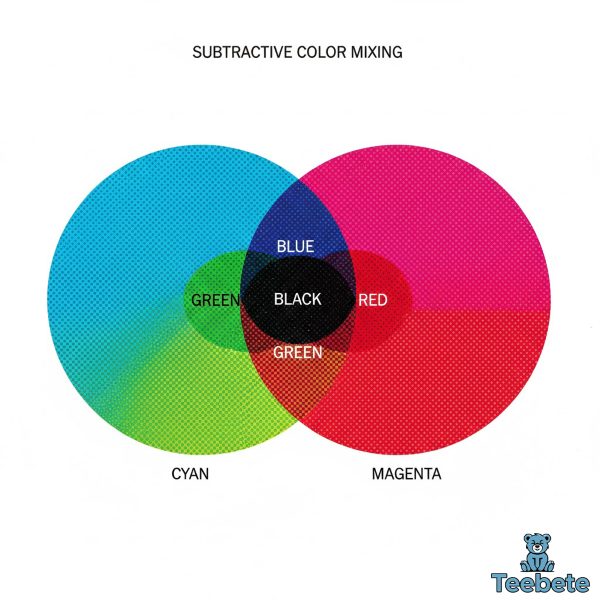 Subtractive Color Mixing Diagram Visualization Subtractive Color Mixing Diagram Visualization