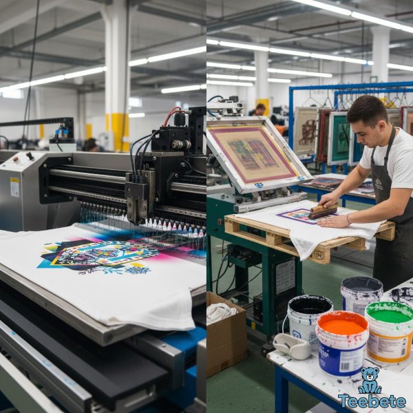 DTG Printing vs Screen Printing Making the Right Choice DTG Printing vs Screen Printing Making the Right Choice