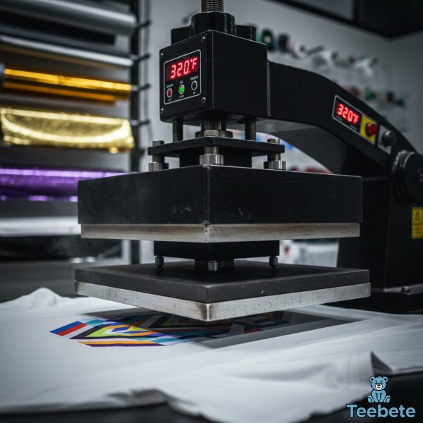 Heat Press Machine Applying Vinyl To T Shirt Heat Press Machine Applying Vinyl To T Shirt