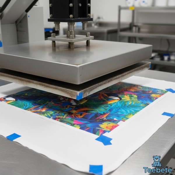 Sublimation Heat Press Transfer Paper Method Sublimation Heat Press Transfer Paper Method