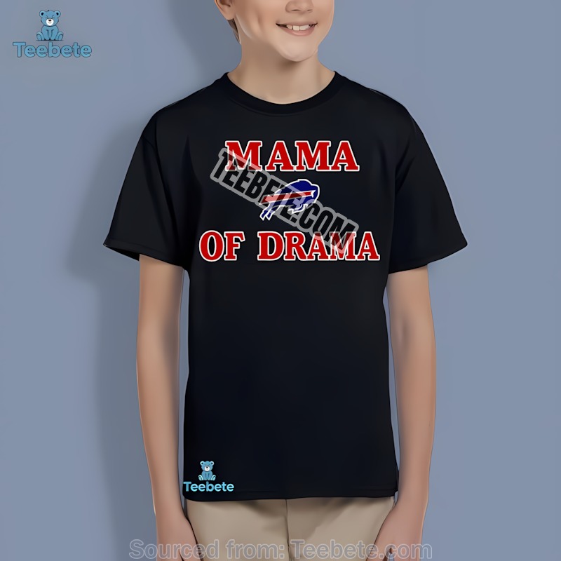 Buffalo Bills Mama Of Drama Unisex Youth T-Shirt Buffalo Bills Mama Of Drama Unisex Youth T-Shirt