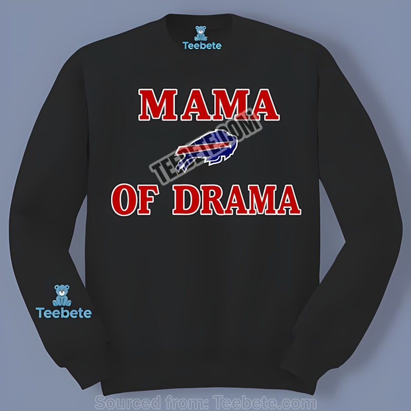 Buffalo Bills Mama Of Drama Unisex Long Sleeve Buffalo Bills Mama Of Drama Unisex Long Sleeve
