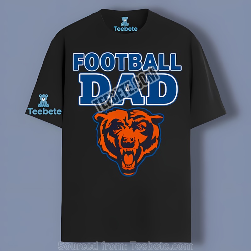 Chicago Bears Football Dad Unisex Shirt