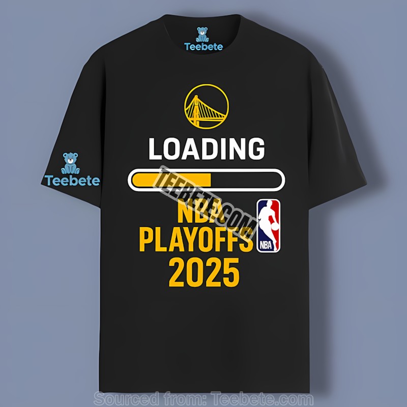 Golden State Warriors Loading Nba Playoff 2025 Shirt