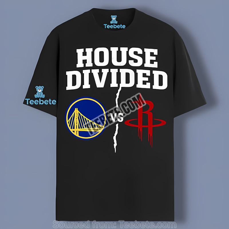 House Divided Golden State Warriors Vs Houston Rockets Shirt For Fan