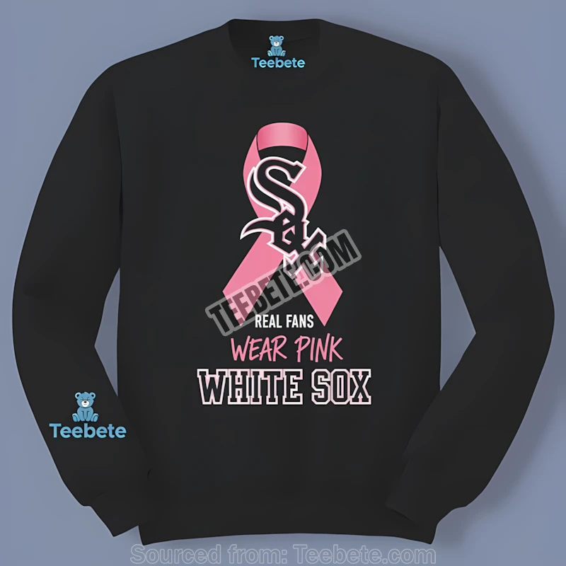 Breast Cancer Awareness Chicago White Sox Fans Wear Pink Unisex Long Sleeve Breast Cancer Awareness Chicago White Sox Fans Wear Pink Unisex Long Sleeve