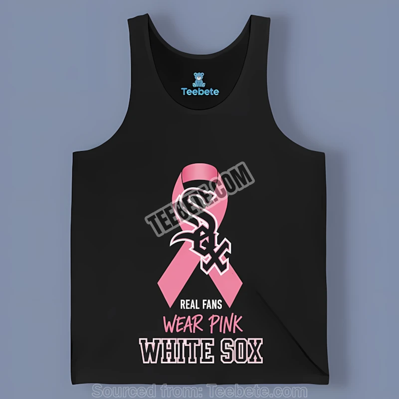 Breast Cancer Awareness Chicago White Sox Fans Wear Pink Unisex Tanktop Breast Cancer Awareness Chicago White Sox Fans Wear Pink Unisex Tanktop