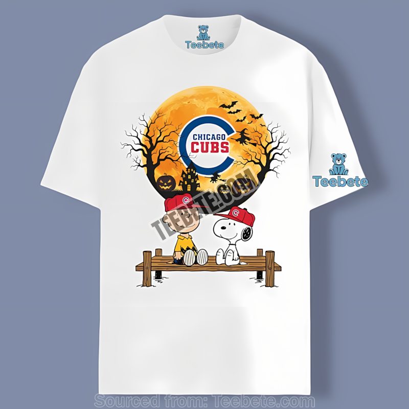 Chicago Cubs Halloween Jason Freddy Myers Color Shirt