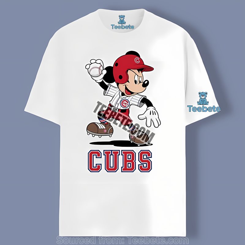Chicago Cubs Mickey Quarterback Baseball Shirt In Color
