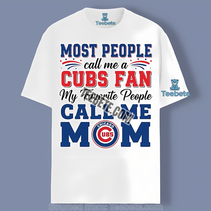 Chicago Cubs Mom Favorite People Baseball Retro Shirt