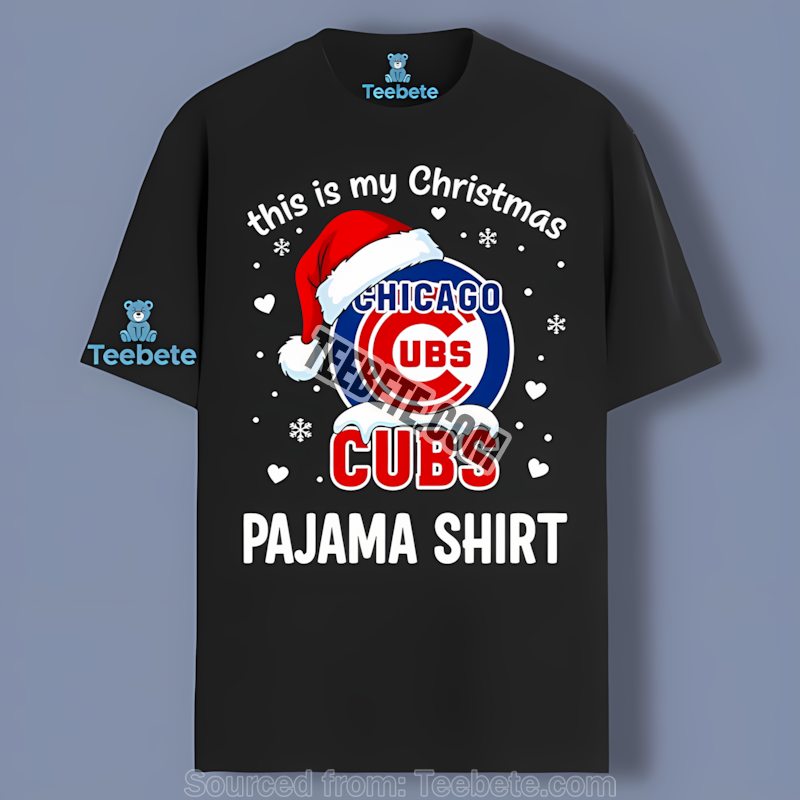 Chicago Cubs This Is My Christmas Pajama Classic Shirt