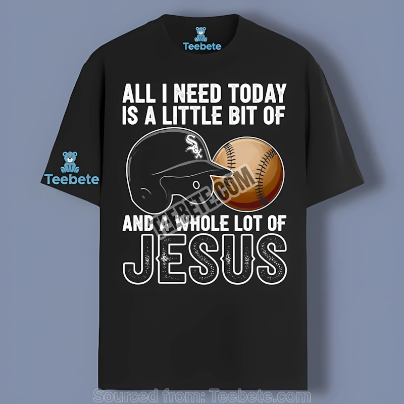 Chicago White Sox Baseball And Jesus Graphic Shirt