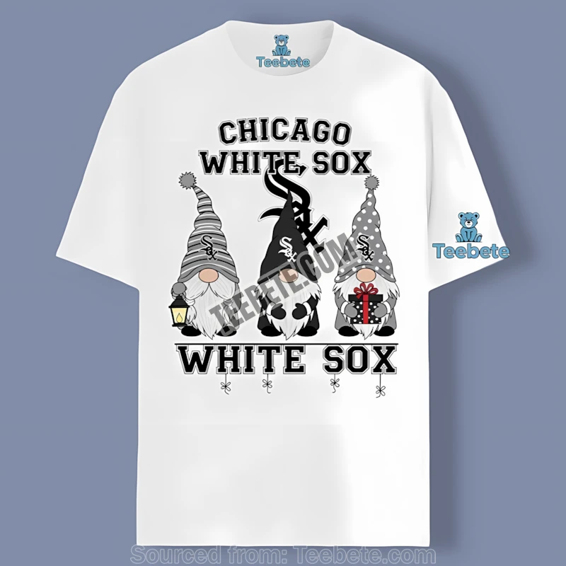 Chicago White Sox Christmas Gnomes Adults Shirt For Holiday