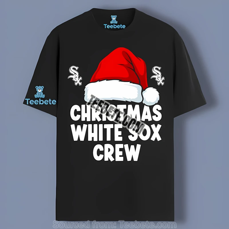 Chicago White Sox For Christmas White Sox Crew Cotton Shirt
