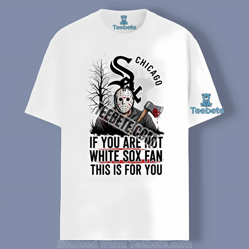 Chicago White Sox Halloween Jason Voorhees Spooky Shirt