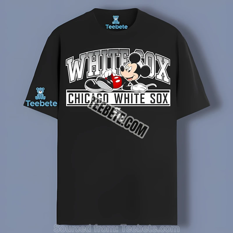 Chicago White Sox Mickey Mouse Relaxed Style Sports Shirt