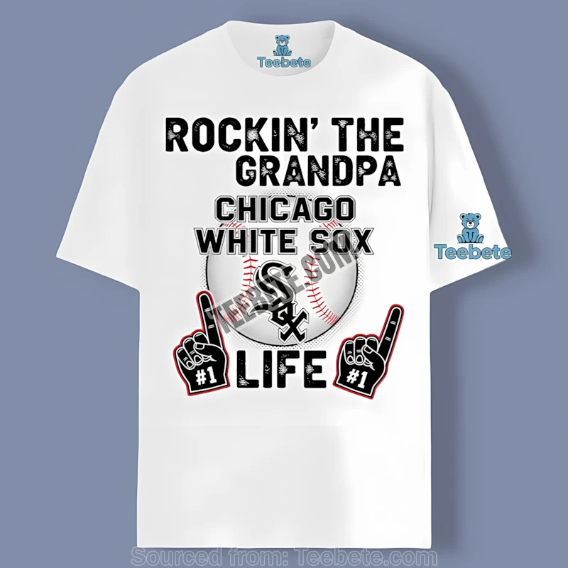 Chicago White Sox Rockin The Grandpa Life Trendy Shirt
