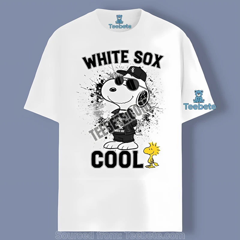 Chicago White Sox Snoopy Cool Color Shirt