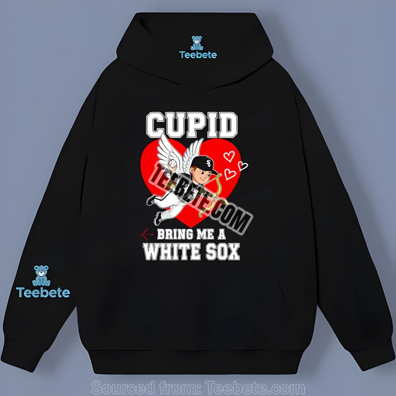 Chicago White Sox Valentines Cupid Bring Me A White Sox Vintage Hoodie Chicago White Sox Valentines Cupid Bring Me A White Sox Vintage Hoodie