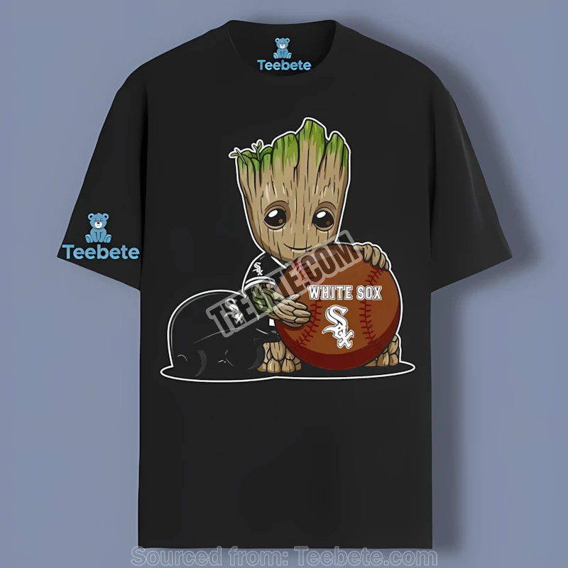 Chicago White Sox Vs Cute Groot Baseball Unisex Shirt