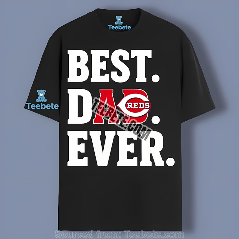 Cincinnati Reds Best Dad Ever Retro Shirt
