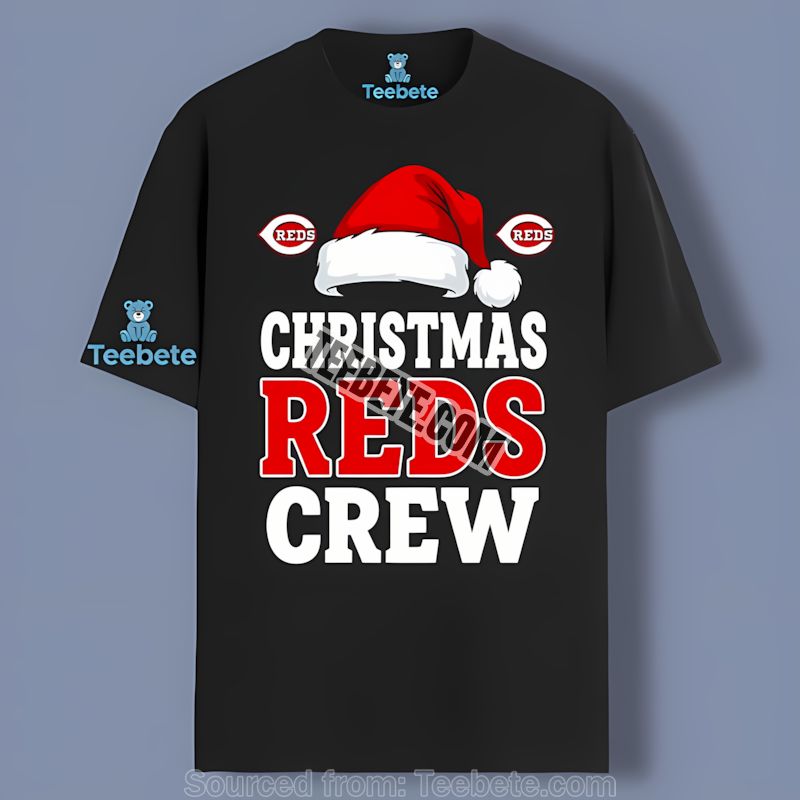 Cincinnati Reds Christmas Reds Crew Graphic Shirt