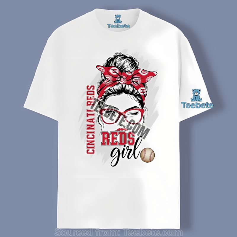 Cincinnati Reds Girl Graphic Shirt