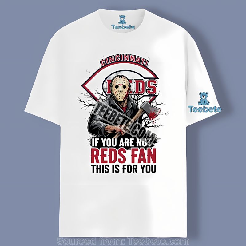 Cincinnati Reds Halloween Jason Voorhees Vintage Shirt