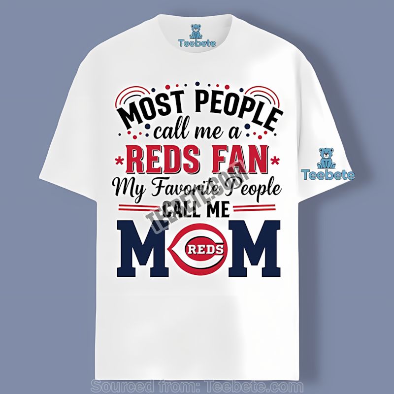 Cincinnati Reds Mom Favorite People Retro Shirt