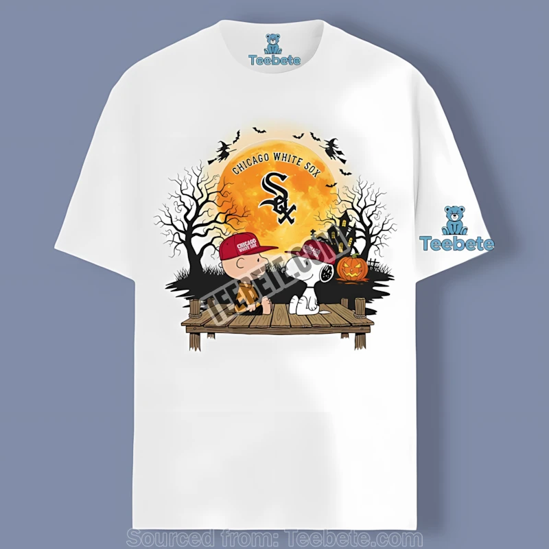 Halloween Chicago White Sox Charlie Brown And Snoopy Trendy Shirt
