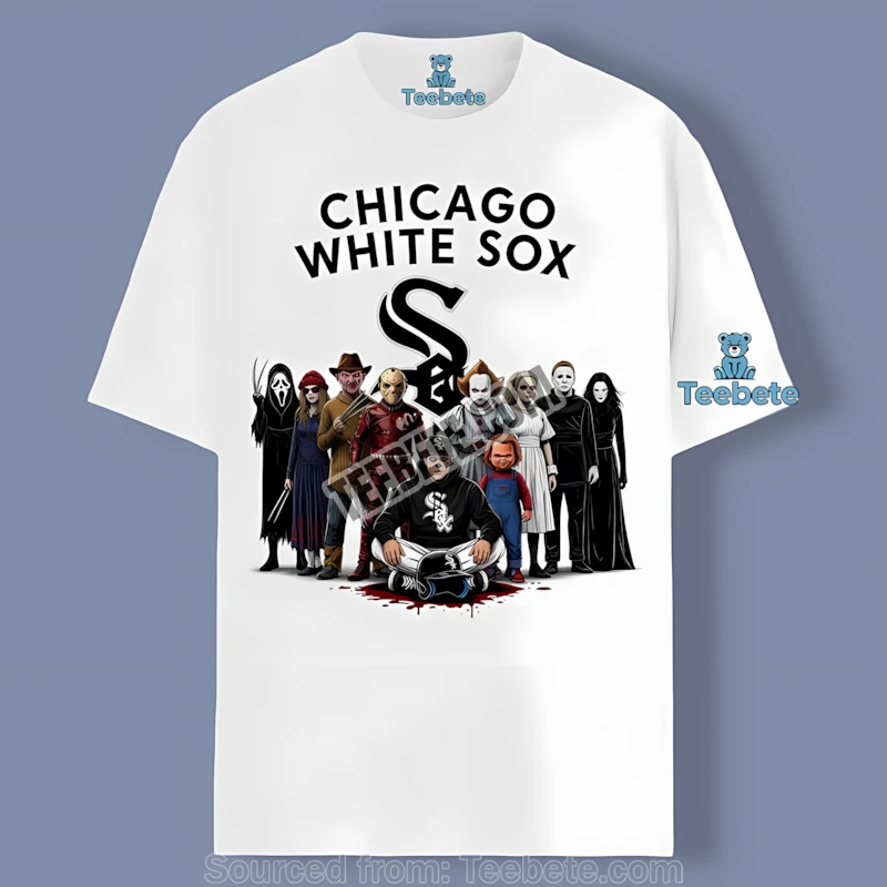 Horror Chicago White Sox Vs Killers Halloween Cotton Shirt
