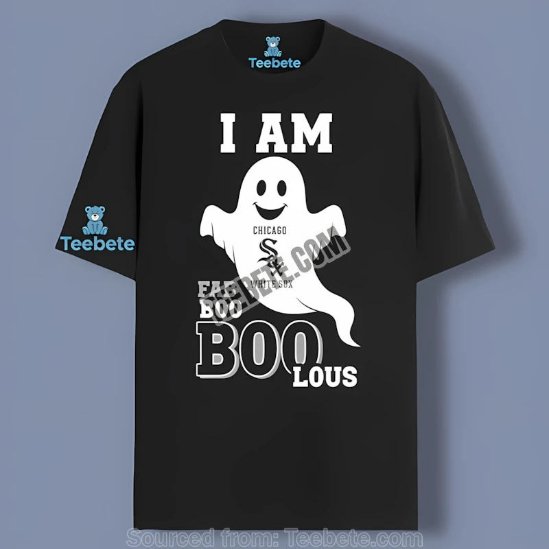 I Am Fab Boo Lous Chicago White Sox Ghost Color Shirt