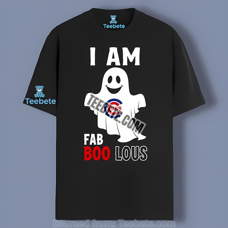 I Am Fab Boo Lous Cubs Ghost Halloween Cotton Shirt