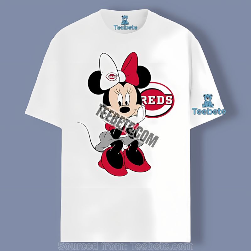 Minnie Mouse Cincinnati Reds Cute Trendy Shirt