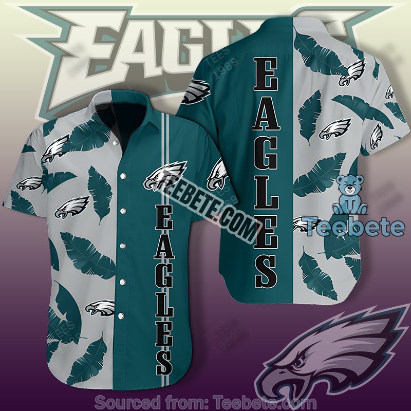 Philadelphia Eagles Green Hawaiian Shirt Day For Game Day Summer Fans