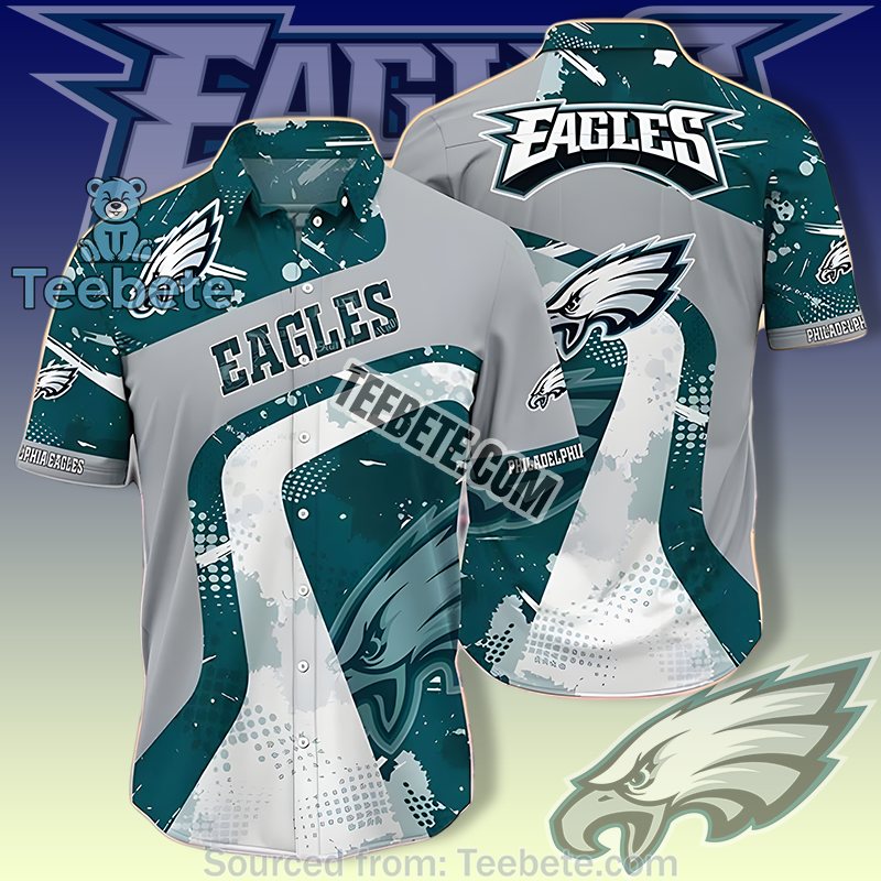 Philadelphia Eagles Green Hawaiian Shirts For Sale With Game Day Summer Vibes
