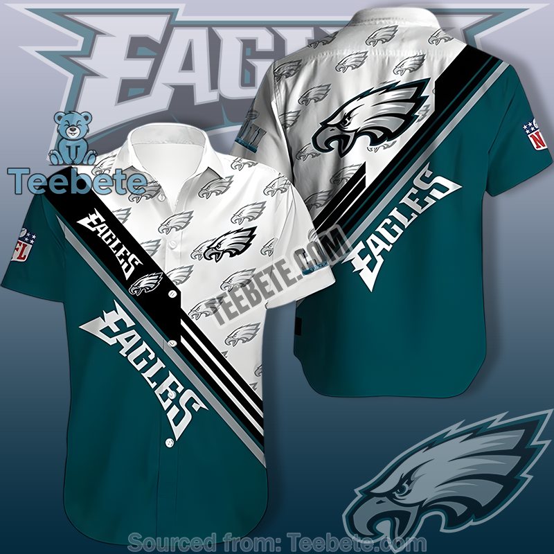 Philadelphia Eagles Green Real Hawaiian Shirts For Great Summer Gifts