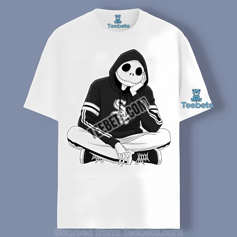 Relaxed Jack Skellington Chicago White Sox Hoodie Unisex Shirt