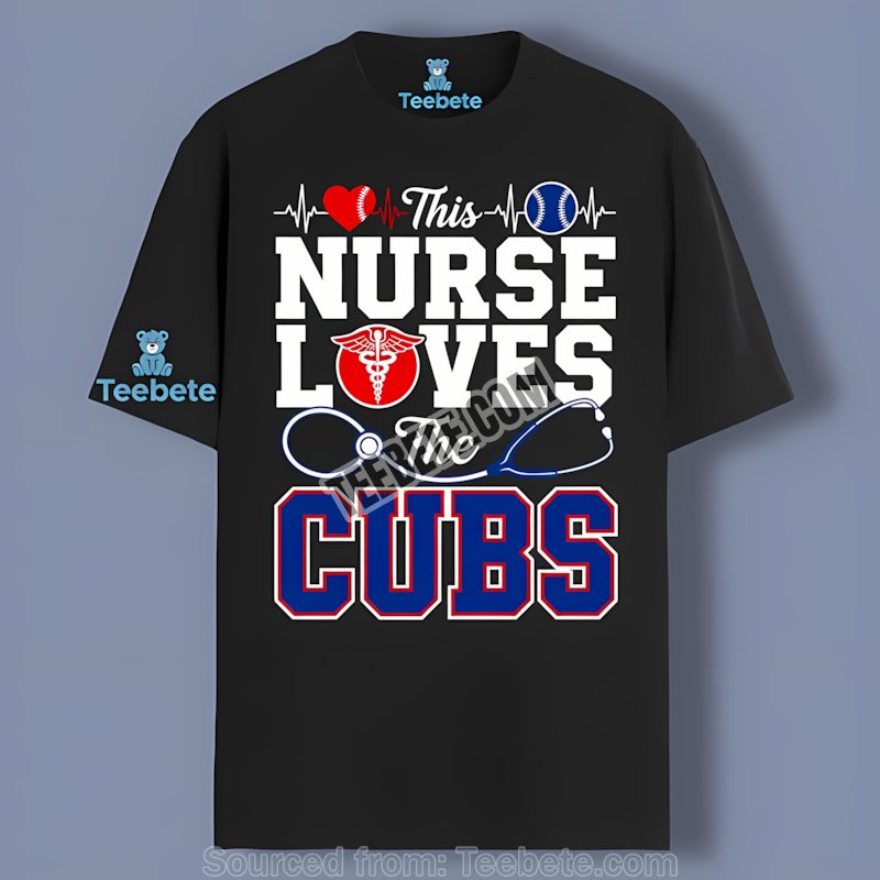 This Nurse Loves The Chicago Cubs Regular Shirt