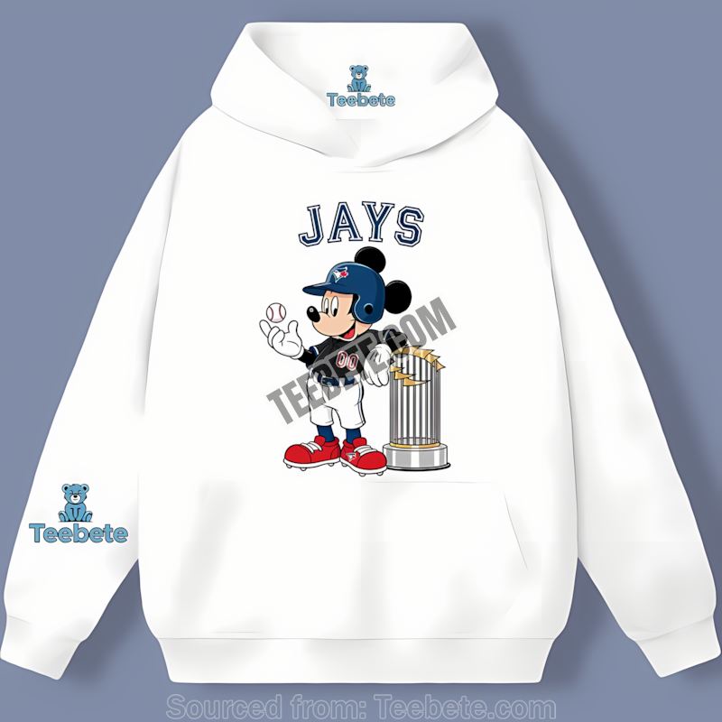 Cartoon Bat Mickey Toronto Blue Jays Color Shirt Cartoon Bat Mickey Toronto Blue Jays Color Shirt