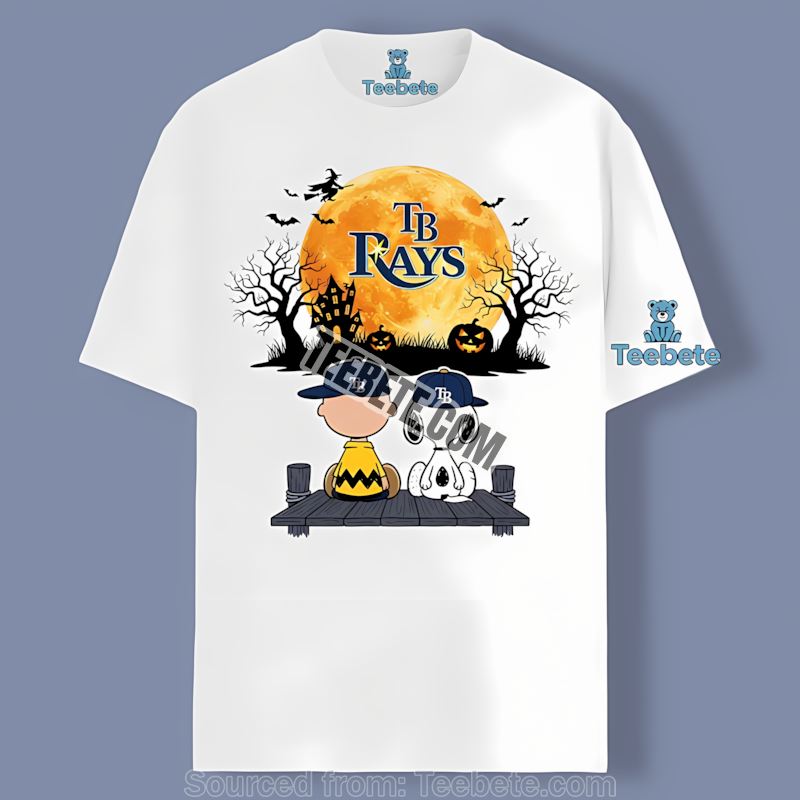Charlie Brown Halloween Tampa Bay Rays Regular Shirt