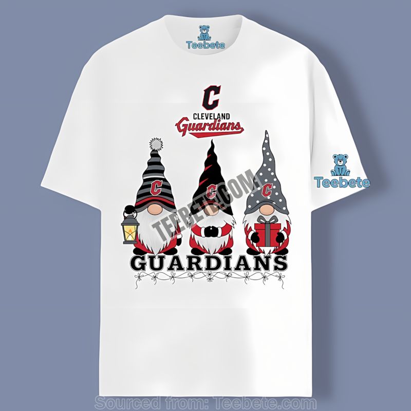 Cleveland Guardians Christmas Gnomes Holiday Shirt