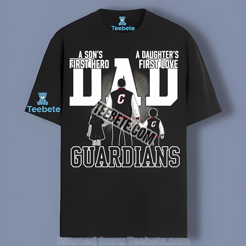Cleveland Guardians Dad Hero Fathers Day Classic Shirt