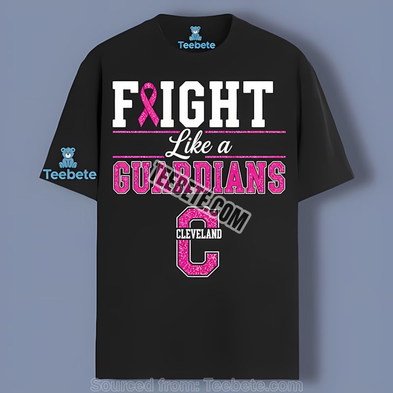 Cleveland Guardians Fight Breast Cancer Awareness Shirt