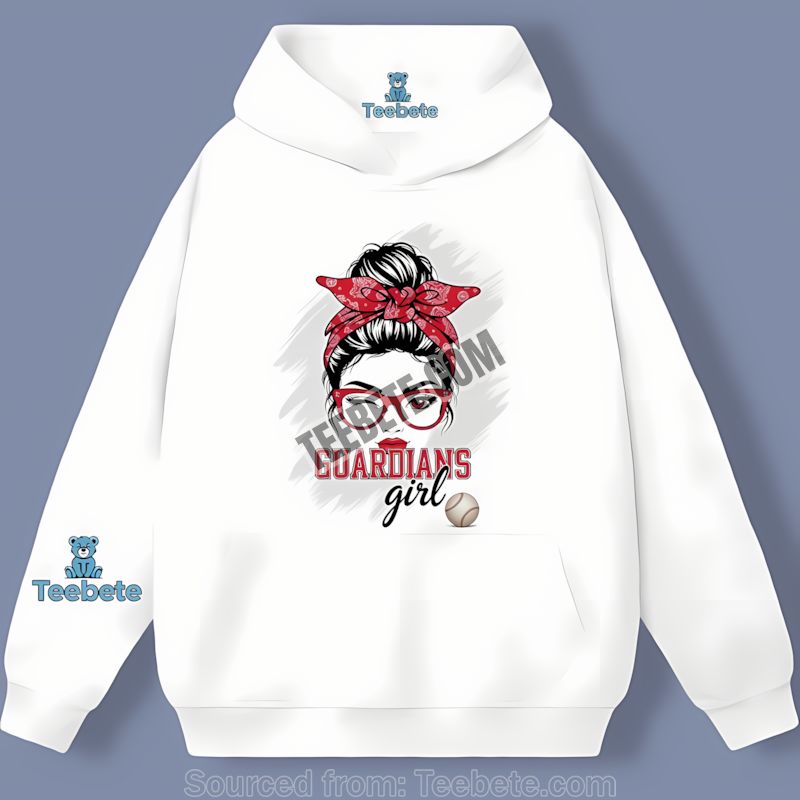 Cleveland Guardians Girl Baseball Sports Hoodie Cleveland Guardians Girl Baseball Sports Hoodie