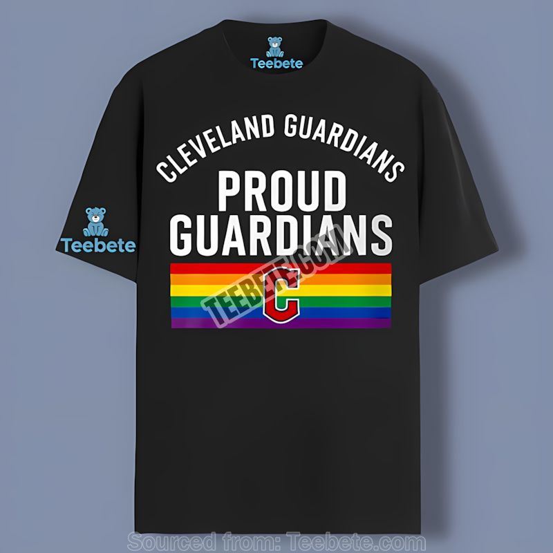 Cleveland Guardians Lgbt Pride Baseball Shirt